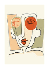 Cubism Portrait IV 50x70 cm