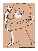 Cubism Portrait I 30x40 cm