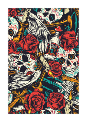 Día De Muertos 50x70 cm