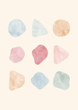 Dot or triangel 50x70 cm