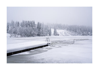 First Snow Of The Winter 50x70 cm