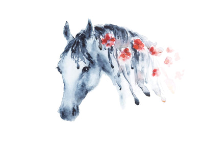 Flowery Mane 50x70 cm