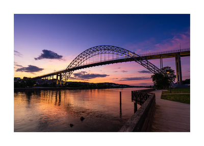 Fredrikstad bridge 50x70 cm