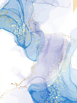 Gold sprinkle over vail 30x40 cm