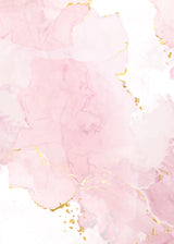Gold sprinkle over vail II 50x70 cm