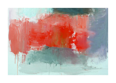 Green And Red Textures 50x70 cm