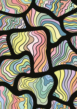 Groove is in the tiles 50x70 cm