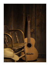 Guitars that are used 30x40 cm