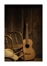 Guitars that are used 50x70 cm