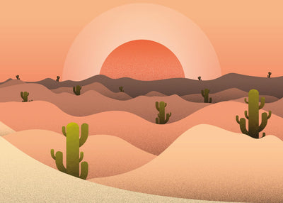 Hot Cactus 50x70 cm