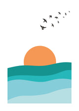 Illustration Of Sunrise 50x70 cm