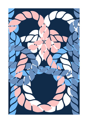 Knot Pattern II 50x70 cm