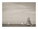 Mediterranean Sailboats 30x40 cm