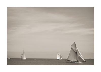 Mediterranean Sailboats 50x70 cm