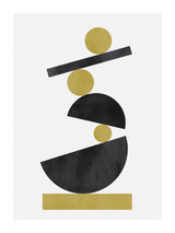 Minimalist Circles 30x40 cm