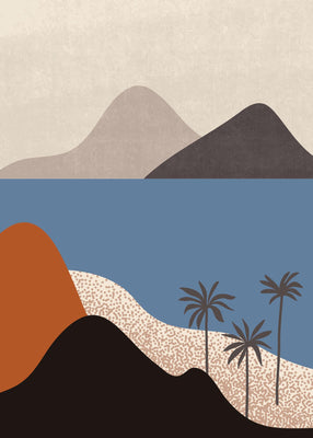 My favorite illustrated view III 50x70 cm