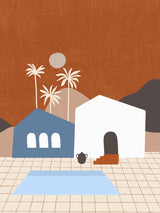 My favorite illustrated view II 30x40 cm