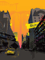 N.Y. Subway 30x40 cm