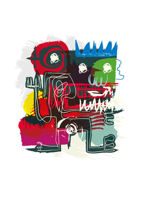 Neo Machine II 50x70 cm