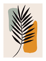 Palms away illustration III 30x40 cm