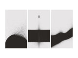 Particles In Black And White 30x40 cm