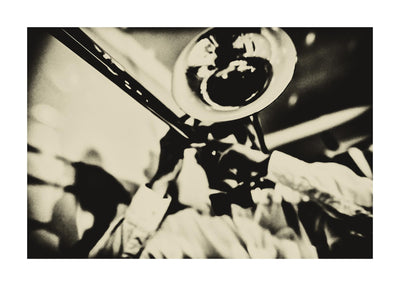 Portrait Of A Trombone Player 50x70 cm
