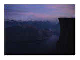 Preikestolen by dusk 30x40 cm