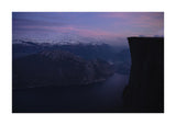 Preikestolen by dusk 50x70 cm