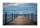 Sailing is where the heart is 50x70 cm
