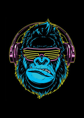 Silverback 50x70 cm