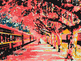 Spring in heat 30x40 cm