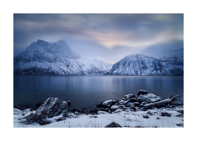 Bergsfjorden beauty 50x70 cm