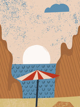 Summer beach IV 30x40 cm