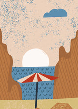 Summer beach IV 50x70 cm