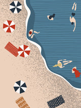 Summer beach I 30x40 cm