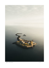 Sunrise over Munkholmen 50x70 cm