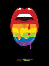 Taste the rainbow 30x40 cm