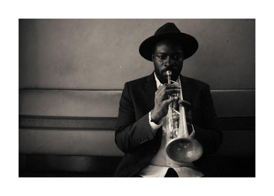 The Trumpet Player I 50x70 cm