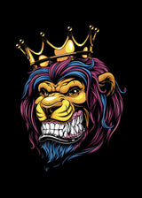 The king 50x70 cm