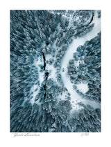 Winter in the Forest 30x40 cm