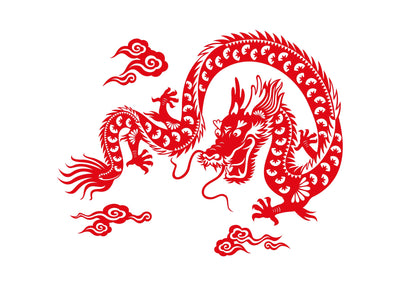 Year Of The Dragon 50x70 cm