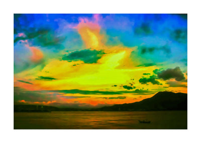 Yellow Sky 50x70 cm