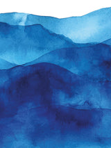 dark shades of blue 30x40 cm