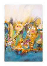 late summer flowers 50x70 cm