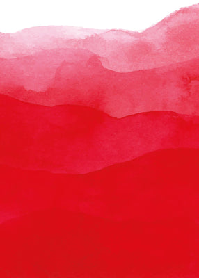 shades of red 50x70 cm