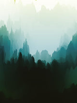 the seven shades of green 30x40 cm