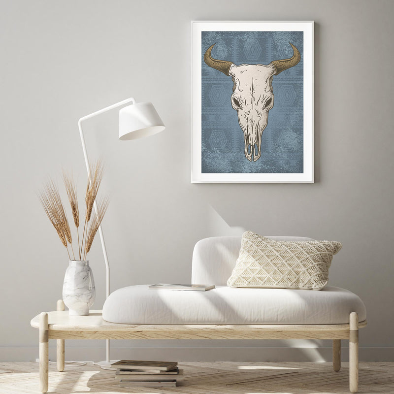 Bull Skull Illustration mood picture