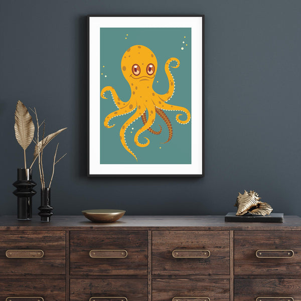 Playful Octopus mood picture