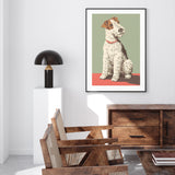 Fox Terrier Dog mood picture