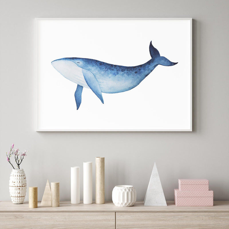 Whale Illustration mood picture